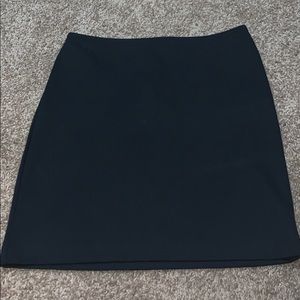 Black tight skirt